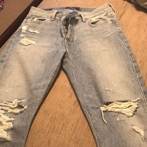 Lucky brand jeans light blue briggette 29